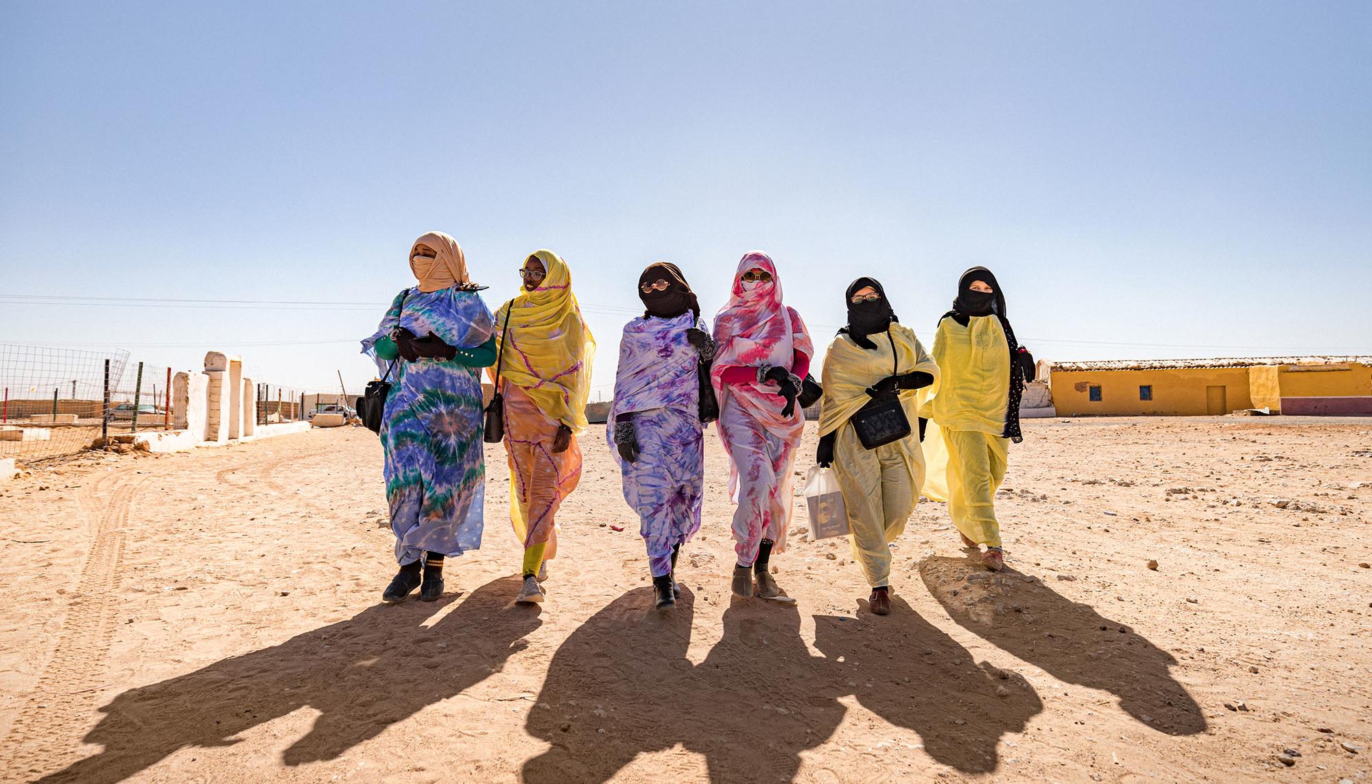 Mujeres saharauis